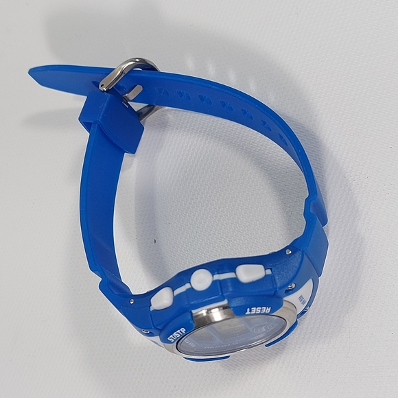 Skmei Kids Unisex Digital Sport LED Waterproof Blue Watch NWOT - Picture 3 of 6